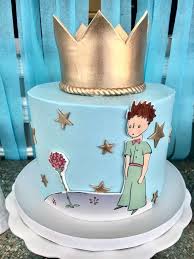 1 Year Old Boy 1st Birthday Cake For Baby Boy Prince The Little Prince Birthday Party Ideas Photo 4 Of 13 Prince Birthday Party Prince Birthday Little Prince Party