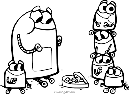 The joy of coloring them. Storybots Coloring Pages Coloringall