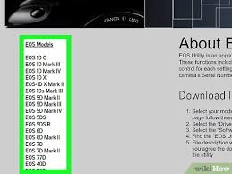 Comes standard with the eos 1ds mark iii, 1d mark iv, 1d mark iii, 1ds mark ii, 1d mark ii n, 1d mark ii, 5d mark ii, 7d, 5d, 50d, 40d, 30d, 20d, 10d, digital rebel xti, digital rebel xt and digital rebel. How To Install Canon Eos Utility Without A Cd On Pc Or Mac