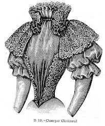 Maybe you would like to learn more about one of these? Evening Bodice El Salon De La Moda 1893 Spain Fashion Design Drawings Victorian Fashion Fashion Design Sketches