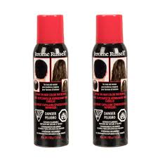 Temporary hair color highlights spray made at home / temporary hair color. Amazon Com Jerome Russell Spray On Color Black Hair Thickener 3 5 Ounce 103ml 2 Pack Beauty