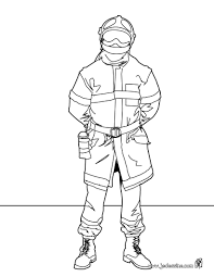 coloriage pompier les beaux dessins de personnages a imprimer et colorier wolhhandschuhe
