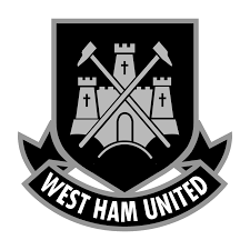 The club was founded in 1895 as thames ironworks and reformed in 1900 as west ham united. West Ham United Fc Logo Black And White Brands Logos