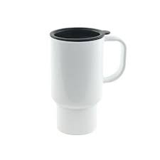 White Plastic Sublimation Travel Mug 15oz Cute Coffee Travel Mugs Custom Travel Mugs Mugs