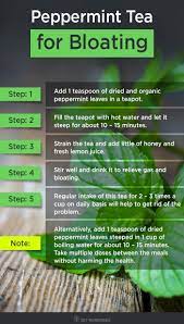 Peppermint Tea For Bloating Tea For Bloating Peppermint Tea Benefits Peppermint Tea