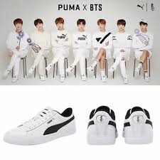 Puma X Bts Court Star Shoes Puma Socks Bangtan Boys 366202