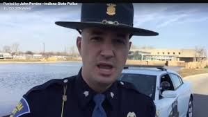 Indiana State Police sergeant's turn-signal video clicks