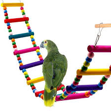 Colorful Swing Ladder Toy For Pets Bird Toys Parrot Pet Parrot Toys