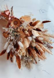 Dried, silk, foam or plastic flowers all offer a reliable alternative to fresh flowers. Diy Dried Flower Bouquet Honestly Wtf