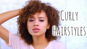Curly hair is more than just what sits on top of your head. 5 Easy Curly Hairstyles For School Youtube