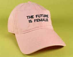 The Future Is Female Black Pink White Dad Hat Dad Cap Baseball Hat Baseball Cap Embroidered Strap Back Adjustable Cott Baseball Hats Baseball Outfit Trendy Hat