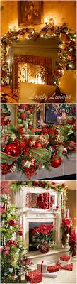 Christmas Fireplace And Mantle Decorating Ideas Pinterest Christmas Decor Christmas Interiors Christmas Garland