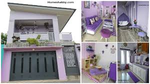 ❤ cari inspirasi warna cat rumah di sini, ada beragam warna cantik buat rumahmu. Desain Rumah Minimalis Bernuansa Ungu Pastel Yang Terkesan Feminine Dan Semakin Homey Homeshabby Com Design Home Plans Home Decorating And Interior Design