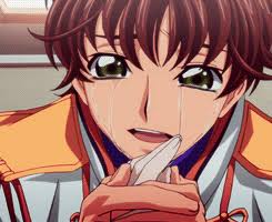 Suzaku Kururugi Crying Gif By Nini97 On Deviantart Code geass is a show that manages to combine huge crowning moments of awesome with huge narm. suzaku kururugi crying gif by nini97 on