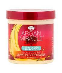 African Pride Argan Miracle Leave In Conditioner 15 Oz Leave In Conditioner Conditioner Natural Hair Care