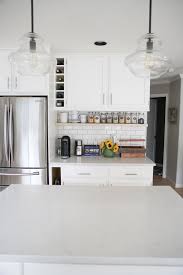 In many cases, refacing your kitchen cabinets can give them a like new appearance, or even create a whole new style aesthetic for your kitchen. Our Semi Budget Friendly White Kitchen Remodel Kitchen Treaty Recipes
