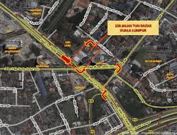 Temporary road diversion of jalan davis for road digging works. Menara 238 Home Facebook