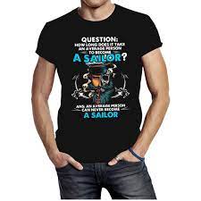 Question How Long Does It Take An Average Person To Become A Sailor Shirt Hoodie Tank Top And Sweater Sailor Shirt Shirts Trending Shirts