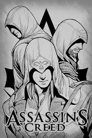 Assassins Creed Coloring Page Assassins Creed Assassins Creed Art Assassin S Creed Wallpaper