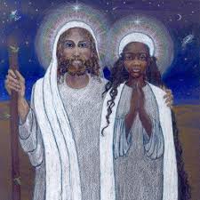 Mary Magdalene Mary Magdalene And Jesus Black Jesus
