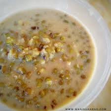 500 ml santan pekat.saya gunakan. Resepi Bubur Kacang Hijau Durian Yang Sedap Dan Mudah