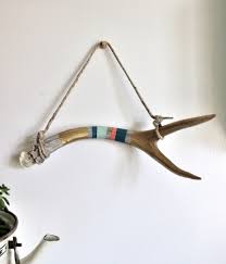 Whether it's an heirloom family mirror or a large painting, you want to be confident it will hang securely on your wall for years to come. Crafting With Nature Diy Antler Wall Hanging Consider The Peel