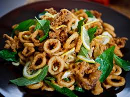 Fried Crispy Local Baby Squid
