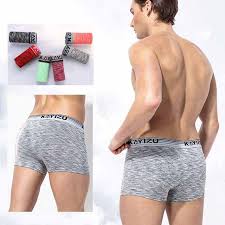 Underwear Summer Mens Fiber Comfortable Breathable Underwear U Convex Bag Mens Sports Boxer Pants