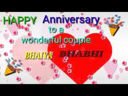 So happy you've finally found the one that completes you and enhances you as a person. Marriage Anniversary Wishes For Bhaiya Bhabhi