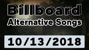 Billboard Top 40 Alternative Songs October 13 2018