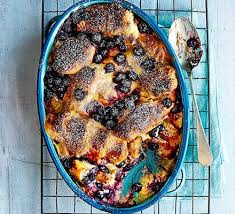 Blueberry Lemon Croissant Bake Recipe Bbc Good Food Recipes Lemon Blueberry Food
