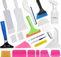 Gomake Window Tint Tool Kit - Professional Vinyl Wrap Tools With Squeegees  & Cutting Knives