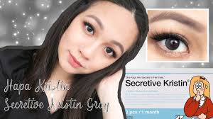 *New Color* Hapa Kristin Secretive Kristin Gray Review and Close Up