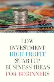 Low Investment High Profit Startup Business Ideas For Beginners Business Ideas For Beginners Start Up Business Investing