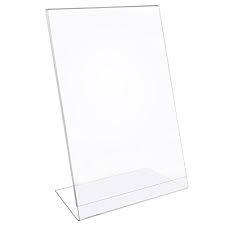 Maxgear acrylic sign holder, clear sign holder plastic paper holder slant back sign holders 8.5x11 inches sign holder plastic display stand for office, store, 3 pack 4.7 out of 5 stars 206 one wall acrylic sign holder. Maxgear Acrylic Sign Holder Clear Sign Holder Plastic Paper Holder Slant Back Sign Holders 8 5x11 Inches Sign Holder Plastic Display Stand For Office Store 3 Pack Storepaperoomates Shop Cheapest Online Global Marketplace