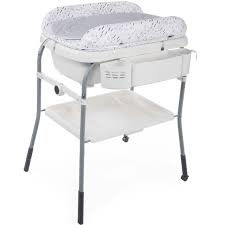 Baby bath tub free standing configuration. Chicco Cuddle Bubble Comfort Bath And Changing Combination Cool Grey