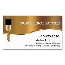 Painter business card template when it comes to your business, don't wait for opportunity, create it! Painter Business Cards Zazzle Com Painter Business Card Elegant Business Cards Design Free Business Card Templates