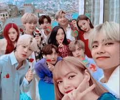 Bts btsedit bts and blackpink. 250 Bts And Blackpink Ideas Blackpink Blackpink And Bts Kpop Couples