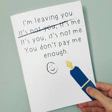 The media business is in tumult: Leaving Job Card By Https Www Etsy Com Shop Stumpedforwords Job Quotes Job Quotes Funny Leaving A Job Quotes
