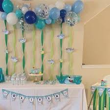 Coral Lykkebak Ha Anadido Una Foto De Su Compra Shark Themed Birthday Party Simple Birthday Decorations Birthday Party Banner