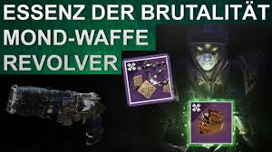 Destiny 2 Mond Handfeuerwaffe Essenz Der Brutalitat Nekromantenstrahne Guide Deutsch German Youtube