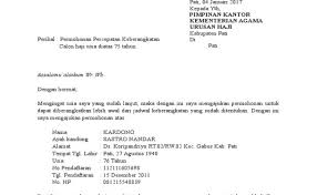 Surat Permohonan Naik Haji Terengganu W Cute766