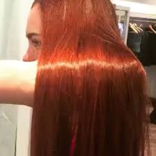 Mega Copper Shine With Davines Mask By Vibrachrom Hair Colour Done By Roch Lemay