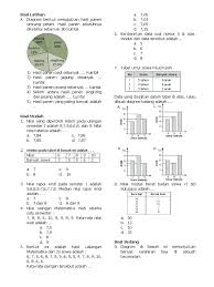 Soal matematika kelas 6 sd semester 1. Pengolahan Data Kelas 6 Sd