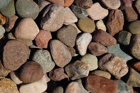 Each rock has been precisely molded and cast from river rock exclusive to the midwest. 2 X 1 Red Flint River Rock Natural Crushed Rock Interior Exterior Decorative Stone Boulders Veneer Ground Cover Flagstone Red Flint Rock Stone