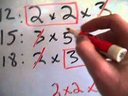 least common multiple lcm using prime factorization for 3 numbers