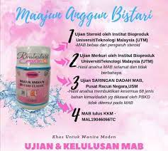 Maajun anggun bistari dihasilkan oleh kilang bertaraf gmp dengan kelulusan kkm. Kesan Sampingan Makan Maajun Anggun Bistari Mab