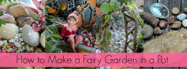 Make a fairy garden out of tiered terracotta pots and these wood log stairs, the steps are here. Diy Fairy Garden Pot Fairy Garden Tutorial Fairy Garden Blog