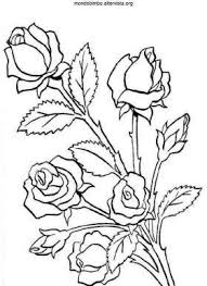 Disegno Colorare Boccioli Rosa Painting Inspirations Tappeto