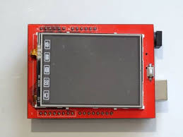 2 4 Tft Lcd Touch Shield For Arduino Uno Code Draw On Ili9341 Tft Touchscreen Display Shield With Pen Touch Screen Display Arduino Touch Screen